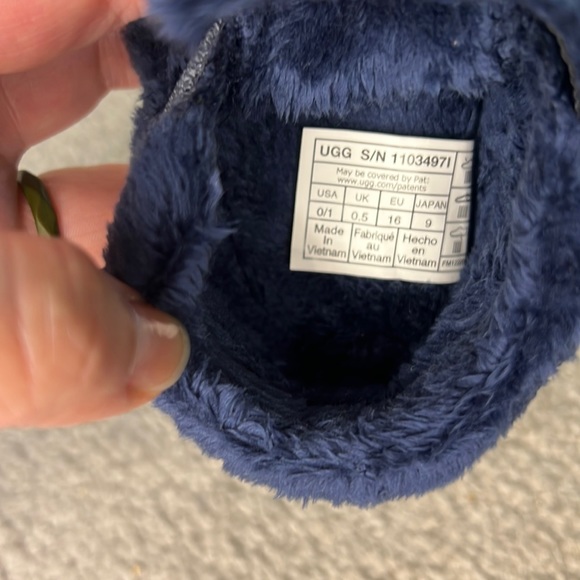 UGG Baby Bootie Bixbee, NAVY EUC, Size 0-1 - Picture 4 of 7